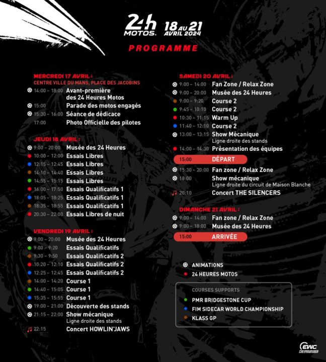 découvrez les horaires de course pour les motos april, incluant toutes les dates et heures des compétitions à venir. restez informé pour ne rien manquer des événements de moto qui vous passionnent.