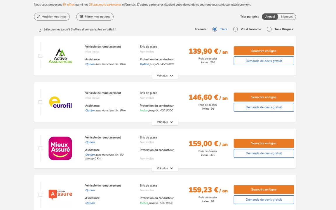 découvrez notre simulateur d'assurance auto facile à utiliser pour obtenir des devis personnalisés et comparer les meilleures offres du marché. protégez votre véhicule tout en économisant sur votre prime d'assurance.